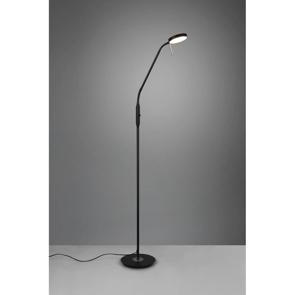 Lampa podłogowa regulowana NEMIO DL132423310 LED 12W 2300-4000K czarny