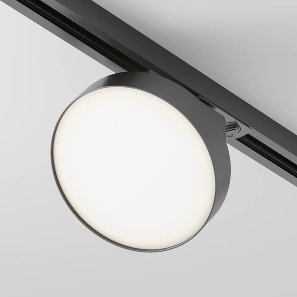 Jednofazowa lampa sufitowa Zon TR043-1-12W3K-B LED 12W 3000K czarna