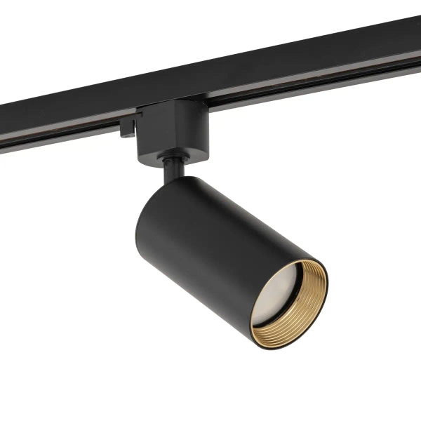 Regulowana lampa szynowa 1-fazowa Tracer Amis 10646 tubka czarny