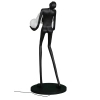 Lampa podłogowa do salonu Woman F9312 Step kule balls białe czarne