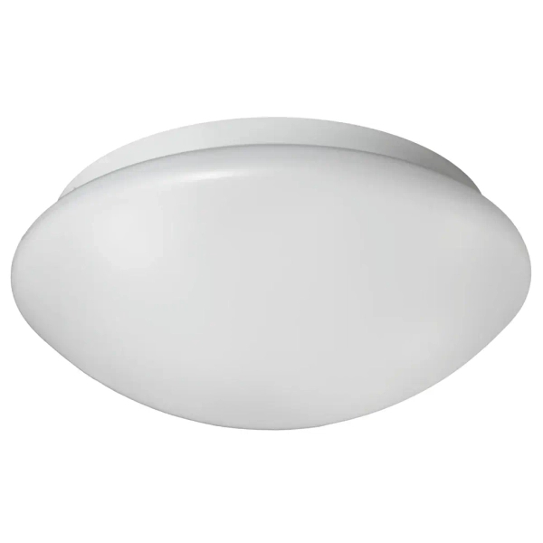 Minimalistyczny plafon sufitowy FURY EKP1301 owalny do salonu biały