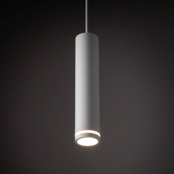 Zwisająca lampa nad wyspę Jet 4889 kuchenna sopel tubka biała