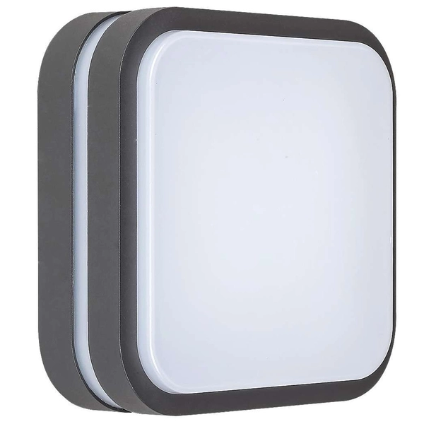 Ogrodowa LAMPA sufitowa HAMBURG 8850 Rabalux zewnętrzna OPRAWA outdoor LED 12W 4000K metalowy kinkiet IP44 grafitowy biały
