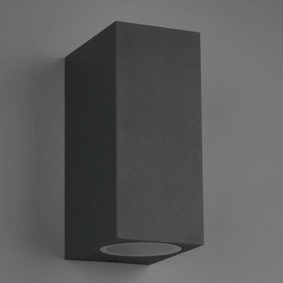 Zewnętrzna lampa ścienna ORVIE DL242204269 elewacyjna IP44 grafitowa