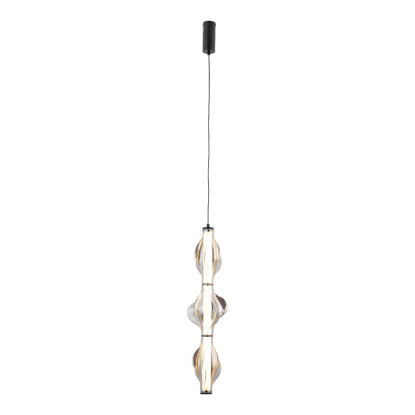 Ledowa zwisająca lampa Elva 18215 LED 22W 3000K metalowy grafit