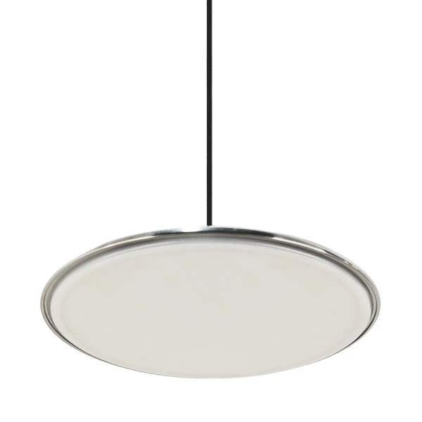 Lampa zwisająca dysk Artist 2420223034 LED 25W 3000K metalowy srebrny