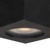 LAMPA sufitowa FABRYCIO IT8003S1-BK Italux metalowy downlight prostokątny łazienkowy IP44 czarny