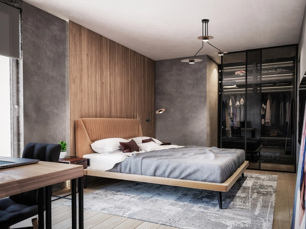 Nowoczesna lampa ścienna Disk 7645 metalowy kinkiet do salonu