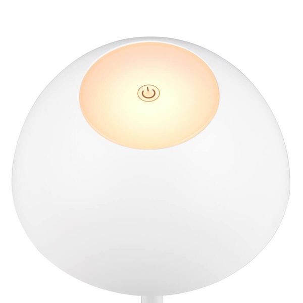 Stołowa lampka ze ściemniaczem Ricardo R54106131 IP54 LED 2W 3000K biały