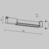 1-fazowa lampa sufitowa Points TR010-1-10W3K-M-W LED 10W 3000K biały