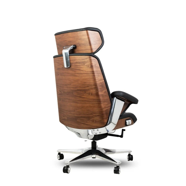 Fotel biurowy czarny COMANDOR ergonomiczny regulowany KH1501100309