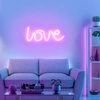 Lampa ścienna NEON-LOVE 85021-87 Just Light LED 6,5W do sypialni różowy