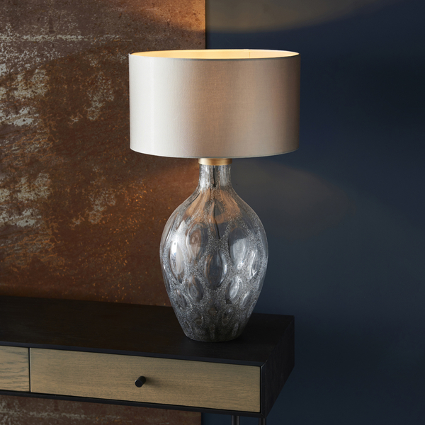 Stołowa lampa L&-191148 Light& na komodę szkło rzemieślnicze