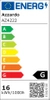 Oczko punktowe sufitowe Aida AZ4222 Azzardo LED 16W 3000K wpustowe biały