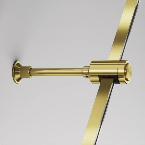 Pojedynczy uchwyt do szyn magnetycznych Flarity TRA155CW-SL1-BS mosiądz