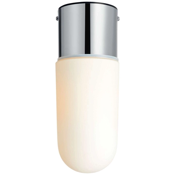 Sufitowa LAMPA loftowa ZEN 107796 Markslojd szklana OPRAWA industrialny plafon tuba do łazienki IP44 czarna przezroczysta