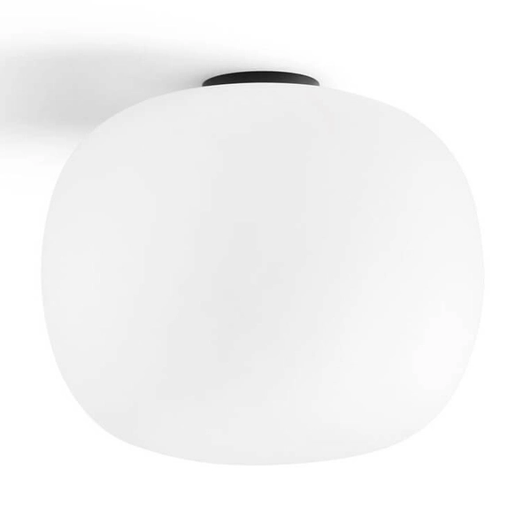 LAMPA sufitowa JUKON LP-052/1C Light Prestige szklana OPRAWA loftowa kula biała