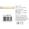 Kinkiet ścienny belka BAR/T CGBART120 LED 39W 3000K do jadalni czarny