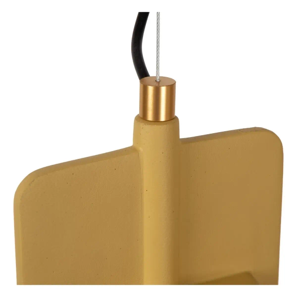 Salonowa lampa wisząca NINJA 44415/13/34 Lucide żółty czarny