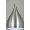 Loftowa LAMPA wisząca 8122/1-02 Elem metalowa OPRAWA zwis łezka aluminium