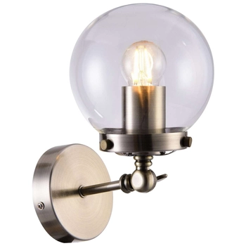 Kinkiet ścienny BALLET 21-70852 loftowy szklana kula ball przezroczysta