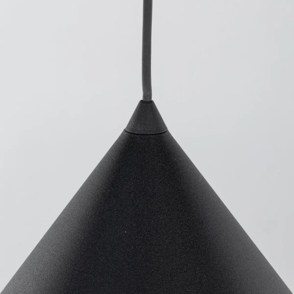 Trójkątna lampa wisząca CONO 10059 salonowa czarny