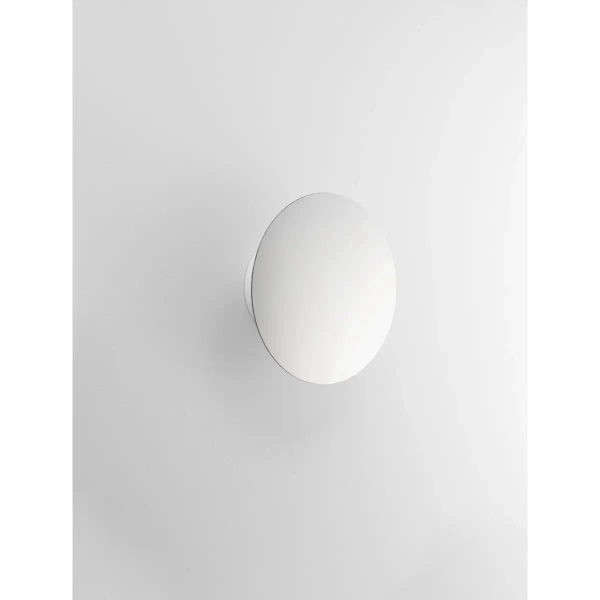 Okrągły naścienny kinkiet SARVINO LE45554 LED 13W 3000K IP54 biały