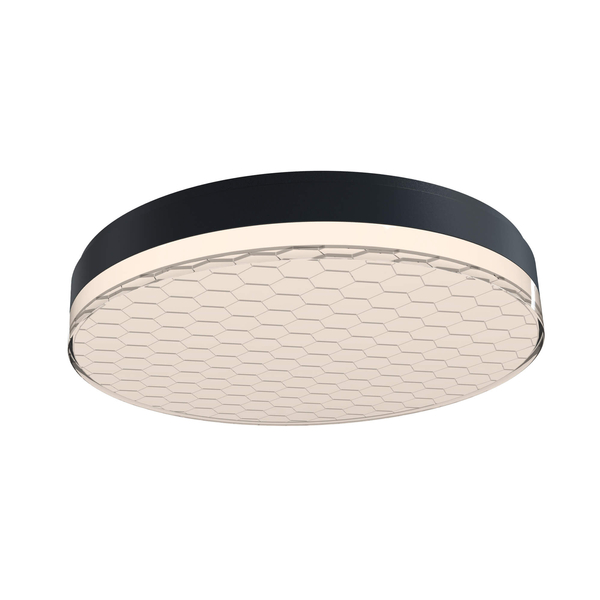 Lampa sufitowa Sekko C0218 LED 54W 3000K plaster miodu plafon czarny