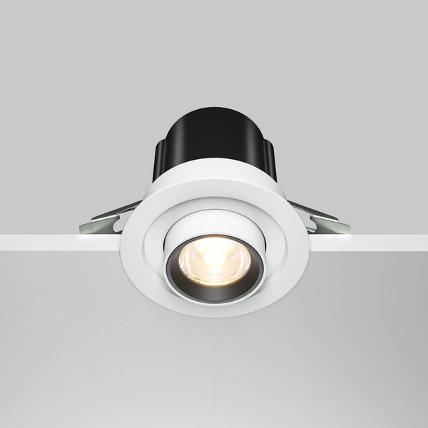Lampa wpuszczana Hidden DL095-01-10W3K-W LED 10W 3000K reflektorek biała