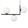 Lampa wisząca molekułowa Andy 33609 Sigma nad stół kule czarna biała