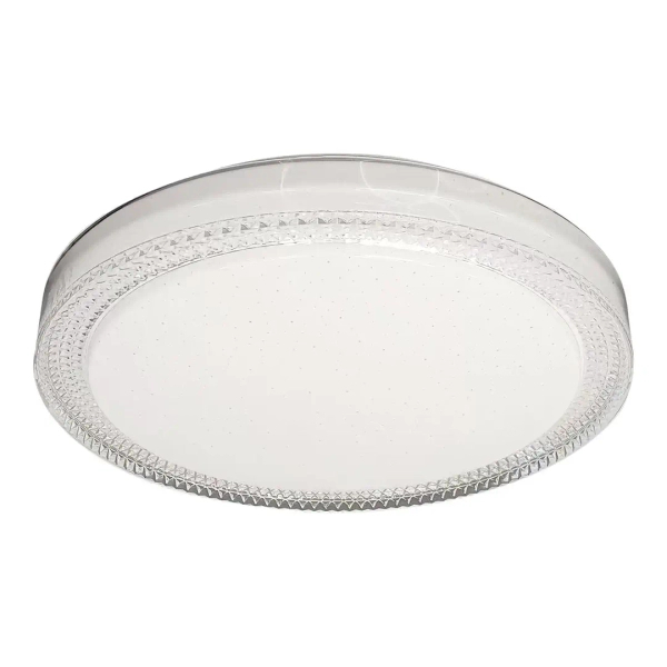 Nasufitowa lampa do sypialni Vigo ML1839 LED 24W 4000K na korytarz biały