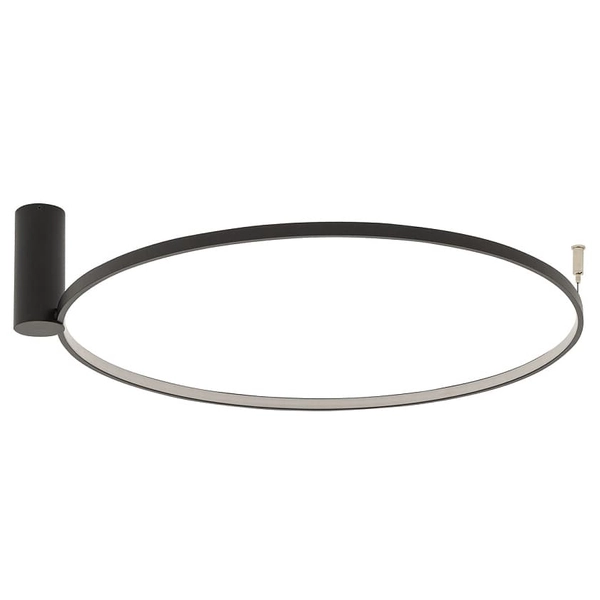 Lampa ścienno-sufitowa Circolo 10930 Nowodvorski LED 18W 4000K metalowy czarny