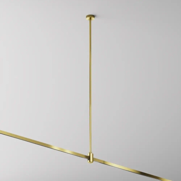 Pojedynczy uchwyt sufitowy magnetyczny Flarity TRA159C-SL1-BS mosiądz