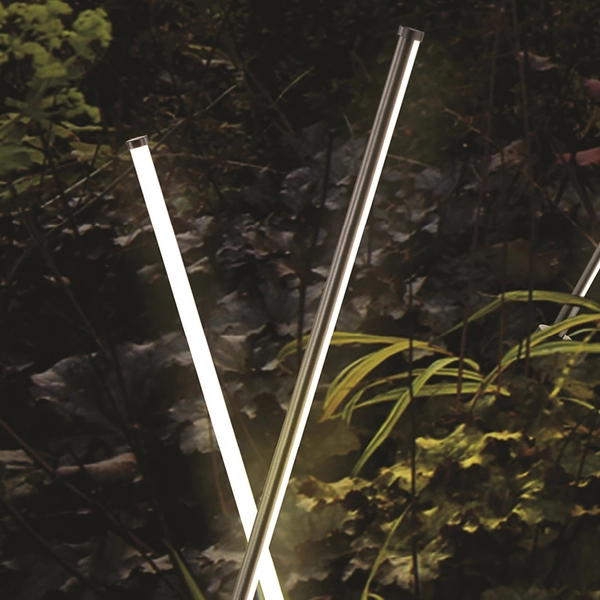 Lampa ledowa ogrodowa Fredo AZ5337 6W na taras czarna