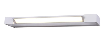 Biała lampa ścienna Dali LED 24W regulowana nad lustro