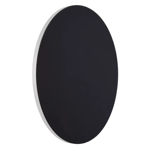 Okrągła lampa ścienna Eklyps 46201/08/30 LED 8W 3000K metalowa czarna