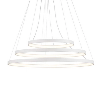 Pierścienie wiszące Agari Multi 5440 Shilo LED 165W 3000K metal białe