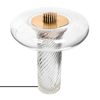 Stołowa lampa szklana Icar MSE1501100165 Moosee LED 7W 3000K przezroczysta