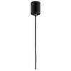 Wisząca LAMPA loftowa LONGIS 10872105 Kaspa skandynawska OPRAWA szklany zwis złoty przezroczysty czarny
