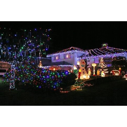 Bożonarodzeniowe dekoracje świetlne 200 LED 16m multikolor