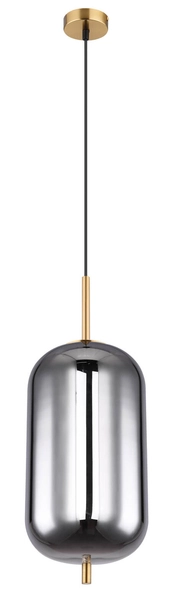 Loftowa lampa wisząca Blacky 15345H2MM mosiądz przydymiona
