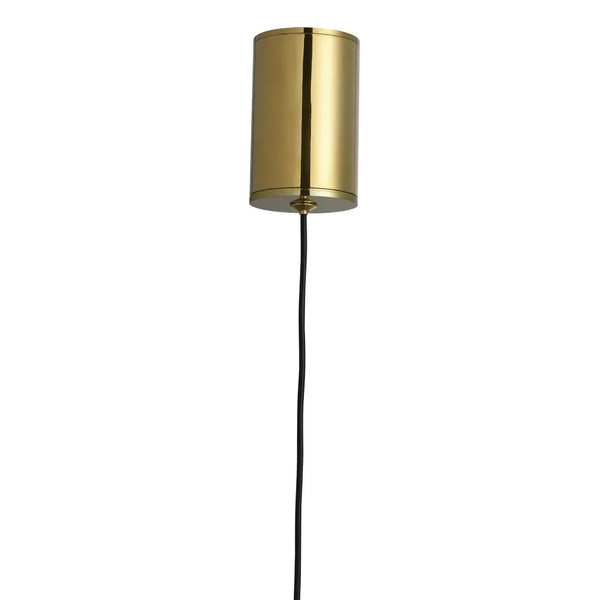 Lampa wisząca metalowa Suza PL0103-GD Yaskr LED 6W 3000K IP44 złota