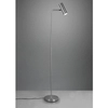 Stojąca lampa podłogowa VANTOS DL107412400 Trio tubka do salonu srebrna