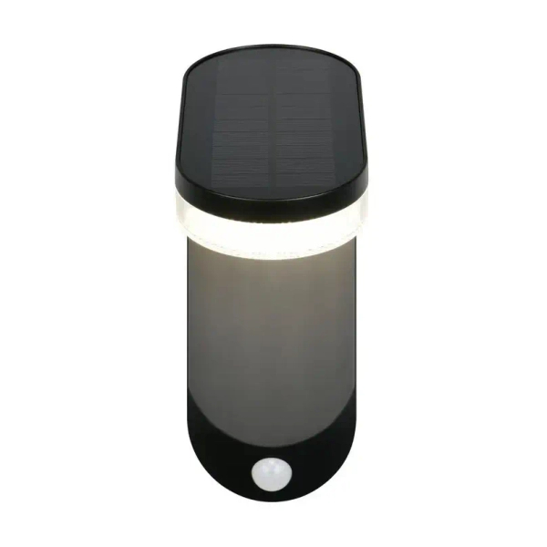 Ścienna lampa z czujnikiem LAGOAS R23176102 LED 3W 4000K IP44 czarny
