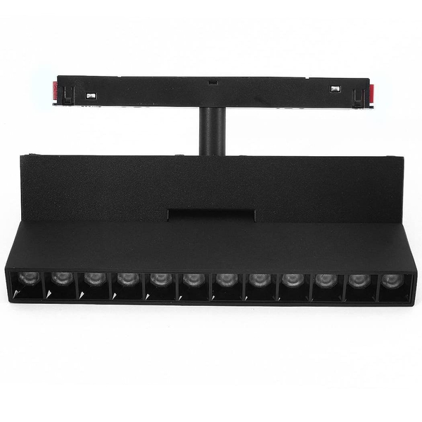 Lampa do szyn magnetycznych 3-fazowych 483 Domeno LED 12W 3000K czarna