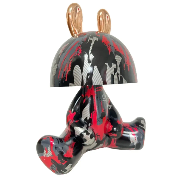 Dekoracyjna lampka nocna Fancy 327031 LED 2,5W 4000K czarna czerwona złota