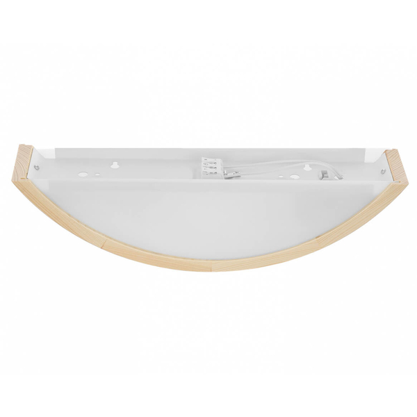 Lampa ścienna Cleo 1307623600202 Temar do salonu loft drewniana