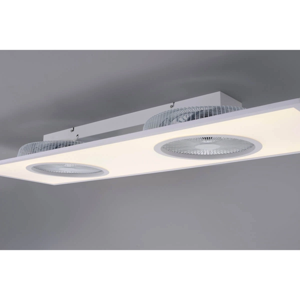 Lampa sufitowa wentylator Flat-Air 14643-16 Just Light 28W 2700-5000K biały