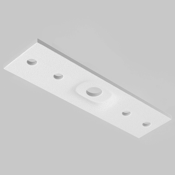 Łącznik prosty do szynoprzewodu magnetycznego Exility TRA034C-21W biały