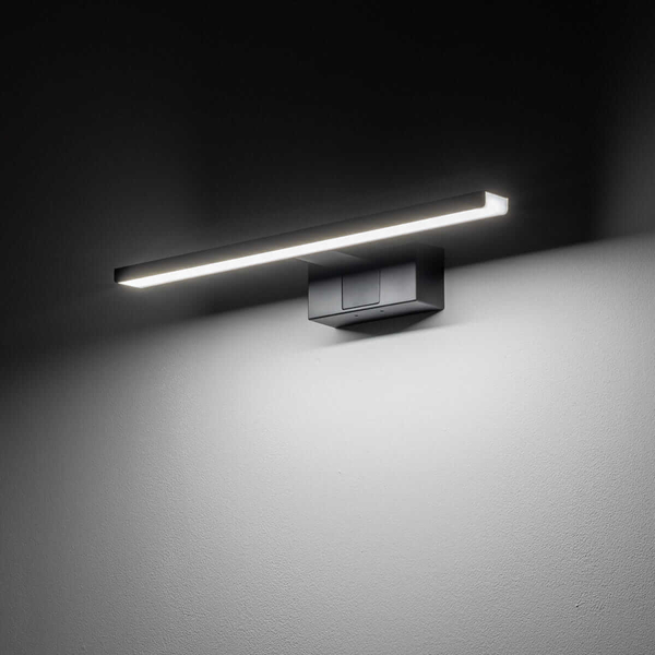 Kinkiet naścienny do łazienki Cezanne 10676 LED 8W 4000K IP44 czarny